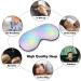 Buy Fish Scale Skin Print Sleep Mask for Women | Adjustable Eye Shades with Elastic Strap | International Shipping - Buy Online on GoSupps.com
