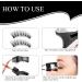 ExcellaElite Magnetic False Eyelashes Double-Layer Magnetic Eyelashes Set Magnetic Eyelashes With Natural Appearance No Eyeliner No Glue Required Light And Easy To Wear Magnetic Eyelashes - Buy Online on GoSupps.com