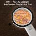30X Handheld with Light 13 LED Illuminated Lighted High Clarity Magnifier for Reading Low Vision Books Pages Magazine Newspapers Maps Jewelry Better Life - Buy Online on GoSupps.com