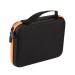 YCTZE portable organizer bag with 63 compartments for essential aromatherapy oils perfect for storing supplies and storing your oils (orange)