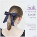 Olesilk 3-Set 100% Silk Hair Ties - Navy Blue Small Scrunchies & Elastic Hair Bands | Luxury Hair Jewelry - Buy Online on GoSupps.com