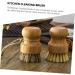 Solustre 2-Pack Dishware Dishwasher Brushes | Kitchen Scrubbing Brush for Cast Iron & Vegetables - Durable Pot & Grill Cleaning Tools - Buy Online on GoSupps.com