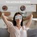 Weighted Hot/Cold Therapy Sleep Mask for Pain Relief and Better Sleep - Gray - Buy Online on GoSupps.com