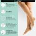 Calzitaly Knee Socks - Gradual Compression 70 Den Unisex Compression Stockings L-XL Skin Color | Made in Italy - International Shipping Available - Buy Online on GoSupps.com