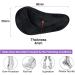 Gel Arch Support Pads - Plantar Fasciitis Shoe Inserts | 6 Pairs Adhesive High Arch Cushions for Foot Pain Relief - Unisex, One Size (Black) - Buy Online on GoSupps.com