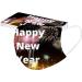 ZQP BEUU 50PCS Happy New Year 2021 Disposable_Face_M sks with a Elastic Earloop for Adult Multiple Pattern Combinations 3-ply Face Facial Protection Pads for Party High Filtration and Ventilation - Buy Online on GoSupps.com
