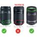ET-60 Lens Hood Shade for Canon EF 75-300mm & EF-S 55-250mm - HUIPUXIANG - Buy Online on GoSupps.com