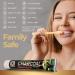 Natural Activated Charcoal Teeth Whitening Powder + FREE Bamboo Toothbrush | 60g / 2.11oz - Buy Online on GoSupps.com