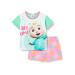 CoComelon Baby Girls Pyjamas Short Pjs Toddler Summer Pyjamas Ages 6 Months to 5 Years Old 9-12 Months Pink