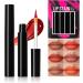 Lip Lacquer Peel Off Makeup Peel Off Lip Liner 6 Pieces Smudge Resistant Highly Pigmented Lip Paint for Women and Girls - Buy Online on GoSupps.com