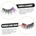 minkissy 6 Pairs Fluorescent False Eyelashes Fake Eyelashes Artificial Eyelashes Fluffy Wispy Lashes Lash Extensions Natural False Eyelashes Lash Natural Look Flash High-grade Fiber 3d - Buy Online on GoSupps.com