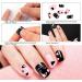 96 Pieces Kids Fake Nails with Nail Glue Pre-glue Full Cover Short False Nails Lovely Ready to Wear Press-On Gel Nails for Children girl (A) - Buy Online on GoSupps.com