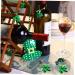 Anneome 12pcs Pendant Holder Ornament Festival Shamrock Tree Baubles Shamrocks Design Pendants Pillar - Buy Online on GoSupps.com