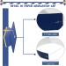 40-Piece Adjustable Blue Paper Graduation Crowns for Kids - Buy Online on GoSupps.com