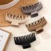 DEEKA Large Double Row Teeth Hair Claw Clips - 4 PCS Matte Hair Accessories for Thick Long Hair - Neutral Brown Colors - 3.5 Inch (Pack of 4) - Buy Online on GoSupps.com
