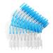 Anself 200pcs Dental Floss Interdental Brush Teeth Stick Soft Silicone Double-Sided Toothpick 200pcs