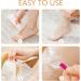 Quacc Lot de 100 couvre-pieds jetables en plastique doublure de bain en paraffine pour pieds chaussettes transparentes pour p dicure spa chaussures d'essai - Buy Online on GoSupps.com