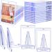 Chinco 20 Pieces Magnetic Card Holders Card Cares with 10 Packs Clear Acrylic Stands 35 Pt Clear Trading Cards Cases Protectors for Sports Card Baseball Card Basketball Card Trading and Display 30