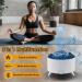 McBazel Volcano Flame Humidifier with Bluetooth Speaker - 350ml 3-Speed Timer Auto Shutdown Color Change & Remote Control | Shop Internationally - Buy Online on GoSupps.com