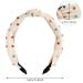Willbond Rhinestone Headbands for Women - 4 Piece Set | Twist Knot Design | Wide Hair Hoop for Girls | Stylish Hair Accessories - Buy Online on GoSupps.com