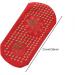 Warm Tourmaline Heated Magnetic Winter Socks - 3 Comfortable Self-Heating Pairs - One Size Red (WU822) - Ideal for Cold Weather & International Shipping - Buy Online on GoSupps.com
