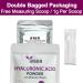 Hyaluronic Acid Powder 50g - Anti-Aging Low Molecular Weight Serum for DIY Cosmetics | Reduces Fine Lines & Wrinkles - Buy Online on GoSupps.com
