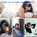 LIZICH Cordless Heated Eye Mask - 2-in-1 Warm Eye Compress for Dry Eyes - Electric Eye Heating Pad for MGD, Stye, Chalazion - Steam Mask for Women - Buy Online on GoSupps.com