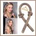 HMMJ Women Heatless Curling Rod Headband No Heat Curl Silk Ribbon with Hair Clips and Scrunchie Sleeping Hair Rollers DIY Hair Styling Tools Kit for Soft Headband Wave Formers Hair Curlers 14 - Buy Online on GoSupps.com