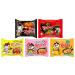 CNMART Samyang Buldak Hot Chicken Assorted Top Spicy Ramen Instant Noodles Challenge Halal (Pack of 5)