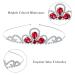 Hicarer 6-Piece Girls Rhinestone Crown Tiara Set for Wedding, Birthday, and Party - Colorful Crystal Princess Headband for Little Girls - Buy Online on GoSupps.com