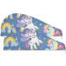 Buy Unicorn Horse Blue Hair Towel 2 Pack | Super Absorbent Quick Dry Hair Turbans for Women & Girls - Buy Online on GoSupps.com