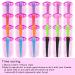 Spiral Curls Hair Rollers Set - 24 Heatless Curlers with Clips and Comb, Pink - Buy Online on GoSupps.com