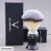 Jag Shaving Razor Brush - Ergonomic Synthetic Silver Tip Shaving Brush for Men & Women - Creates Rich Foam - Premium Black Design - Buy Online on GoSupps.com