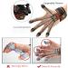 SHXJHXC Finger Exerciser & Hand Grip Strengthener with Alpha Gripz Trainer for Wrist Therapy & Forearm Strength (Red) - Buy Online on GoSupps.com