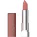 Maybelline Color Sensational Lipstick  Lip Makeup  Cream Finish  Hydrating Lipstick  Crazy for Coffee  Nude Pink  1 Count CRAZY FOR COFFEE 0.15 Ounce (Pack of 1)