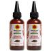 Strong Roots Red Pimento Hair Growth Oil 4 Oz (pack of 2) by Tropic Isle Living