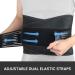 Aptoco Back Brace for Lower Back Pain Relief | Invisible Lumbar Support Belt | Breathable Posture Corrector with 4 Stays | Medium (Waist 35-40.5) - International Shipping Available - Buy Online on GoSupps.com