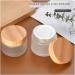 Travel Containers Round Clear Glass Jar With Wooden Lid and Inner Liners Empty Cosmetic Lotion Containers Small Glass Jars for Lotions and Creams (Color : A Taille unique : 50g) 50g A - Buy Online on GoSupps.com