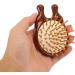 Multifunctional Wooden Massage Hair Brush & Scalp Cushion Portable Comb for Home & Travel - Buy Online on GoSupps.com