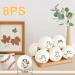 Kainga Recka Wool Dryer Balls 8PCS - Organic New Zealand Wool - Chemical-Free Laundry Balls for Wrinkle Reduction and Time Saving - Buy Online on GoSupps.com