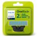 Philips Norelco Genuine OneBlade Anti-Friction Replacement Blades  2 Count  QP225/80 OneBlade Anti-Friction 2pk - Buy Online on GoSupps.com