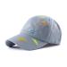 Xiaohawang summer baseball cap for young girls adjustable sport cap children with dinosaur embroidery peaked cap children and protection 2-6 years 2-6 years (sky blue)