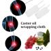 Castor Oil Pack Wrap Kit 2PCS Leakproof Reusable Caster Oil Pack Wrap Kit Adjustable Soft Castor Oil Packs for Knees Calves Elbow Wrist (Oil Not Included) - Buy Online on GoSupps.com