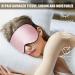 Olesilk 2 Pack Adjustable Silk Sleep Masks - 100% Mulberry Silk Eye Masks for Sleeping Unisex Travel & Home Use - Silver Gray & Pink Set - Buy Online on GoSupps.com