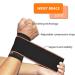 Solo Actfit Adjustable Wrist Bandage with Velcro | Elastic Tendonitis Protector for Sports & Fitness - Buy Online on GoSupps.com