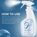 Zero Odor 16oz Multi-Purpose Household Odor Eliminator Trigger Spray - Buy Online on GoSupps.com