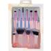 Mini Makeup Brush Set with Soft Fiber Bristles Portable Travel Kit for Convenient Makeup Tools - Buy Online on GoSupps.com