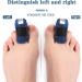 Adjustable Toe Splint Straightener - 1 Pair for Toe Pain Relief - Buy Online on GoSupps.com