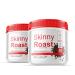 (2 PACK) Skinny Roast - Skinny Roast Powder Official SkinnyRoast Powder Premium Formula SkinnyRoast Organic Powder Skinny Roast Support Healthy Lifestyle - Natural Formula Reviews - 2 Month Supply