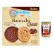 Mulino Bianco Baiocchi Choco Pack of 6 biscuits 144 g with milk chocolate and hazelnut tray + polpa Italian Gourmet 400 g